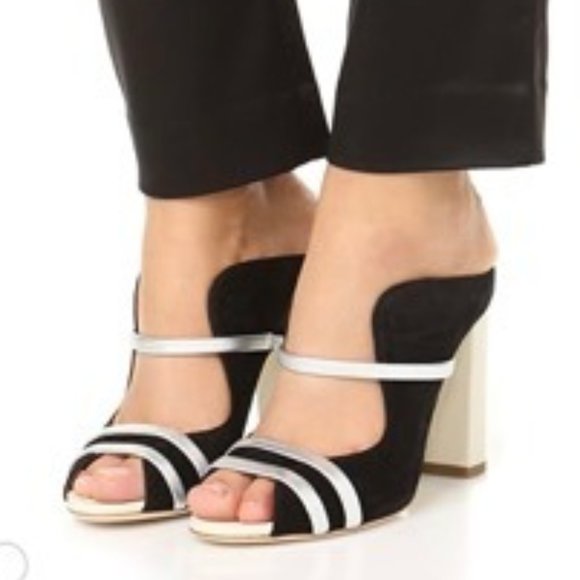 Malone Souliers 70mm mules  US5.5/35.5/ - Picture 1 of 9